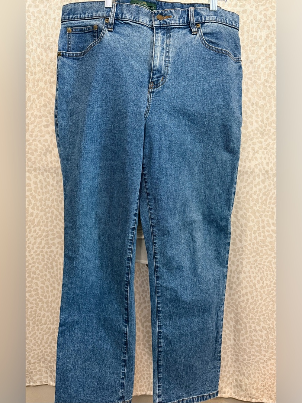 Ralph Lauren Straight Leg Jeans in Classic Blue
